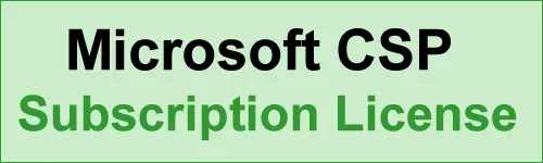 microsoft csp subscription license